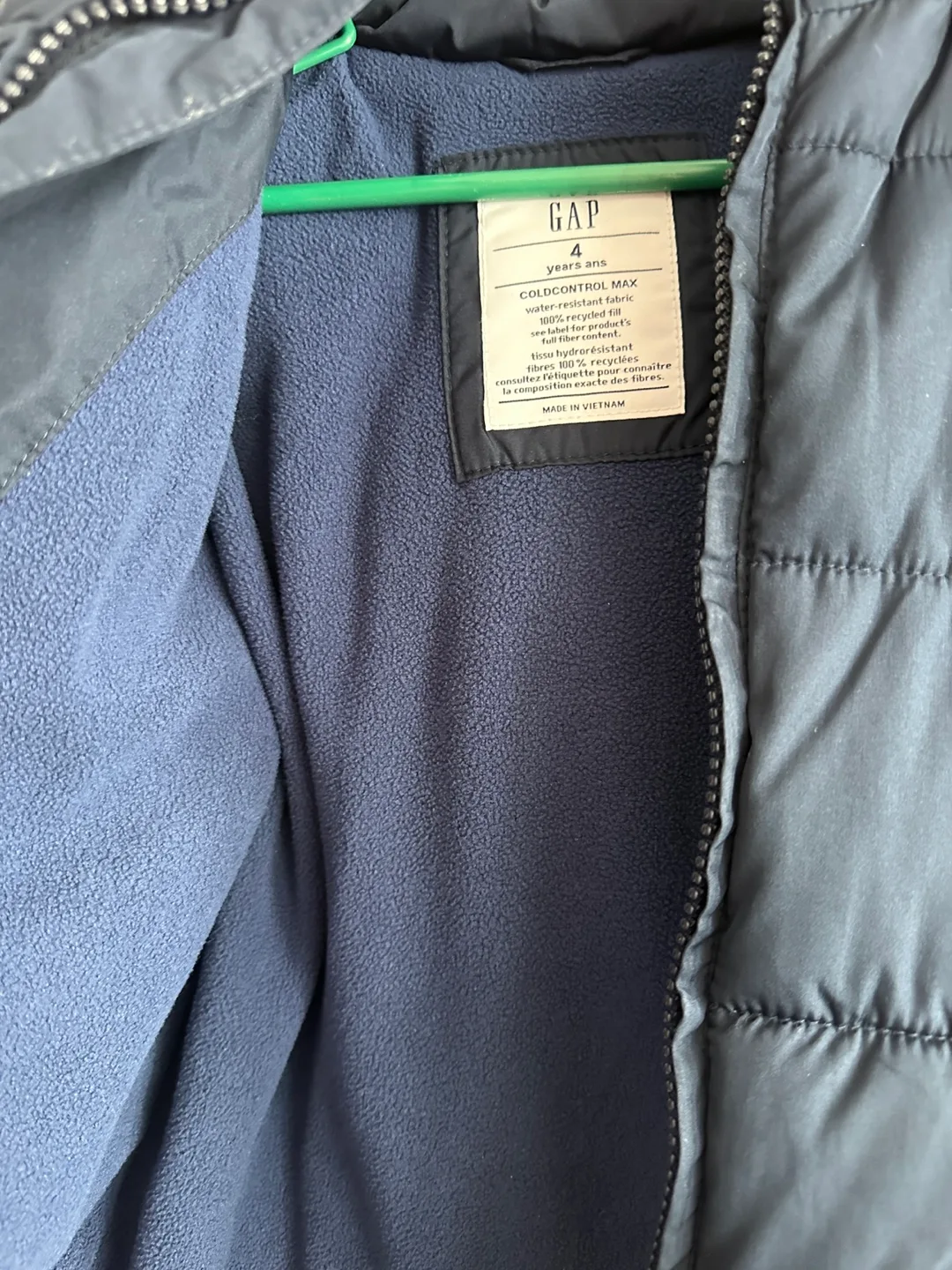 Gap Kids Puffer Jacket - Size 4 image indicator(4)