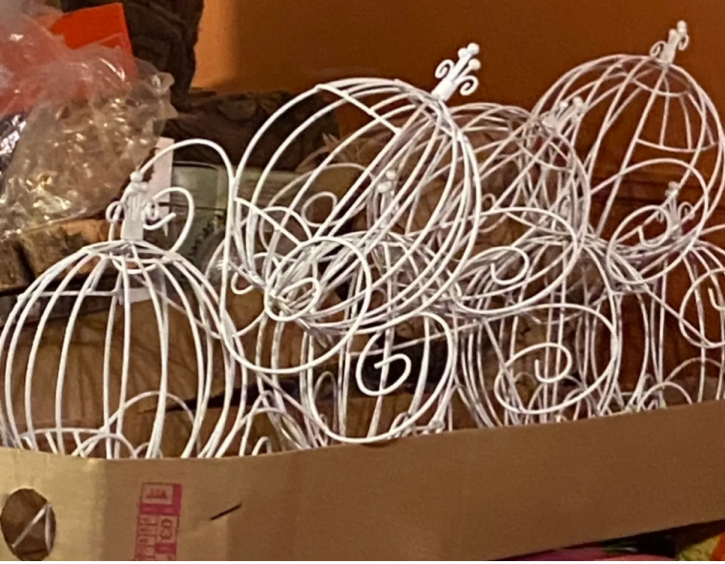 12 Pieces of Cinderella Carriage Centerpiece Wire Frame image indicator(2)