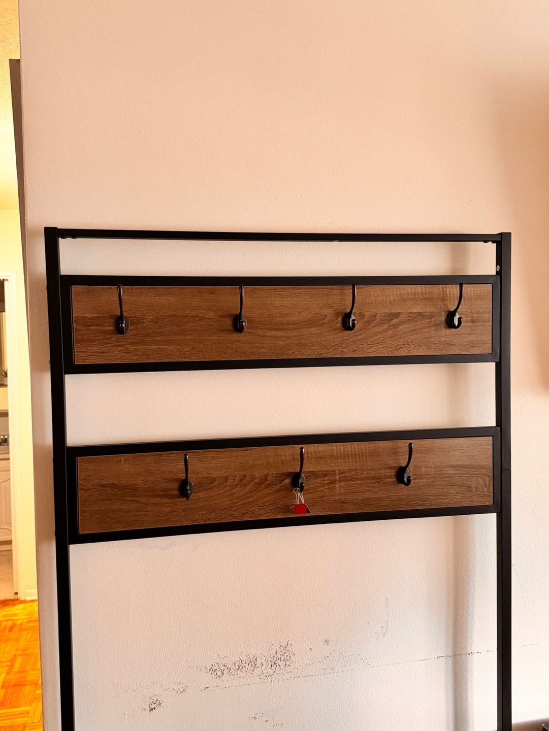 Hall Tree with Bench and Storage - photo 3