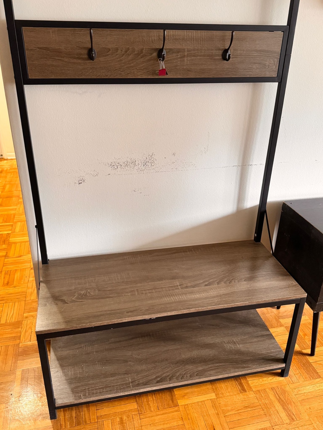 Hall Tree with Bench and Storage - photo 2