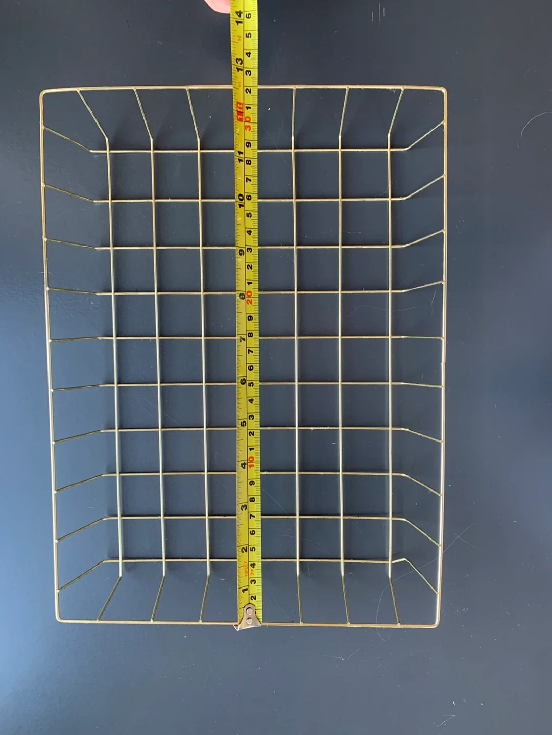 Gold Metal Wire Desk Organizer image indicator(3)