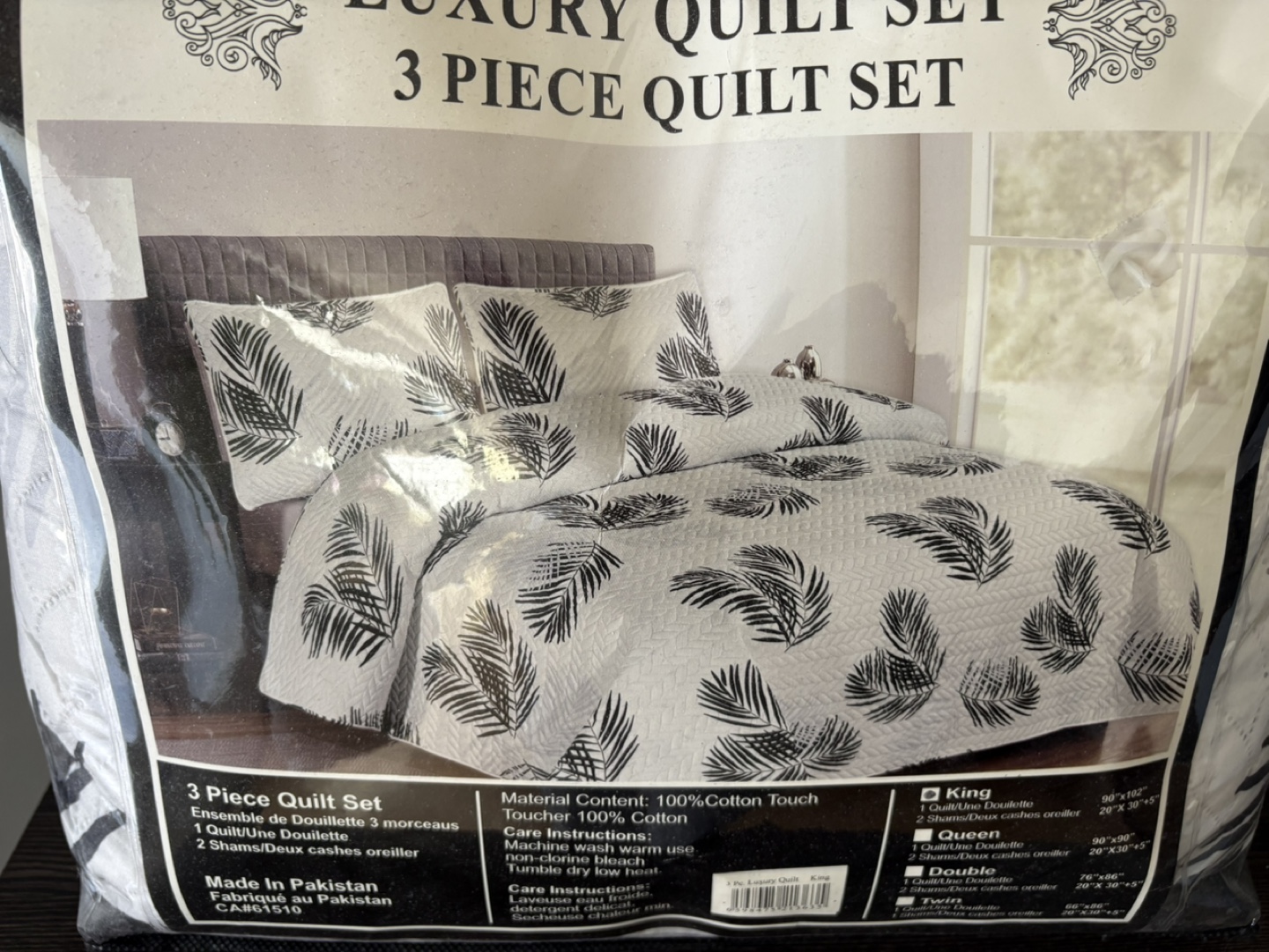 King Size Quilt Set - photo 3
