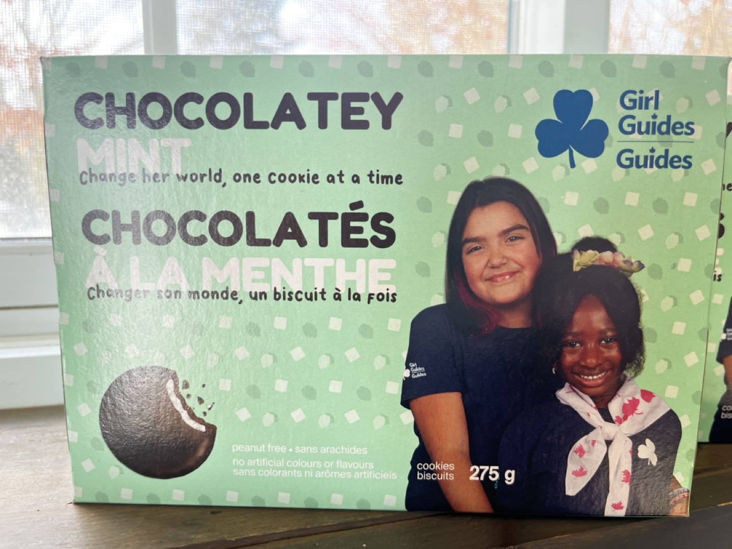 4 boxes of Girl Guides Chocolaty Mint Cookies - photo 2