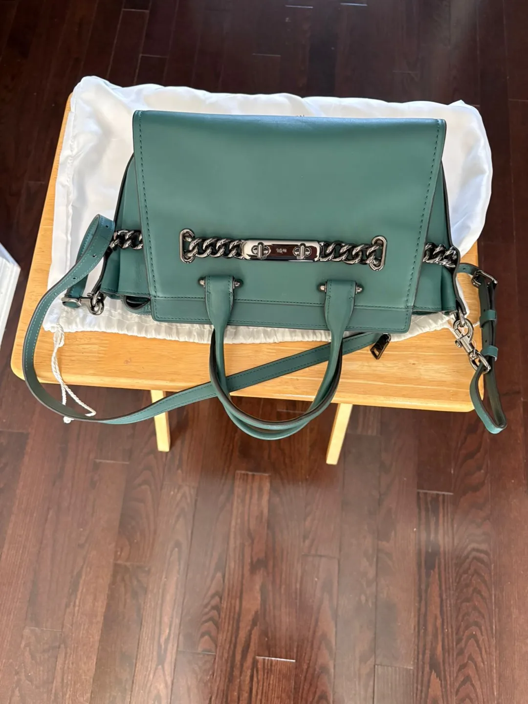 Coach Borough Bag in Dark Green thumbnail