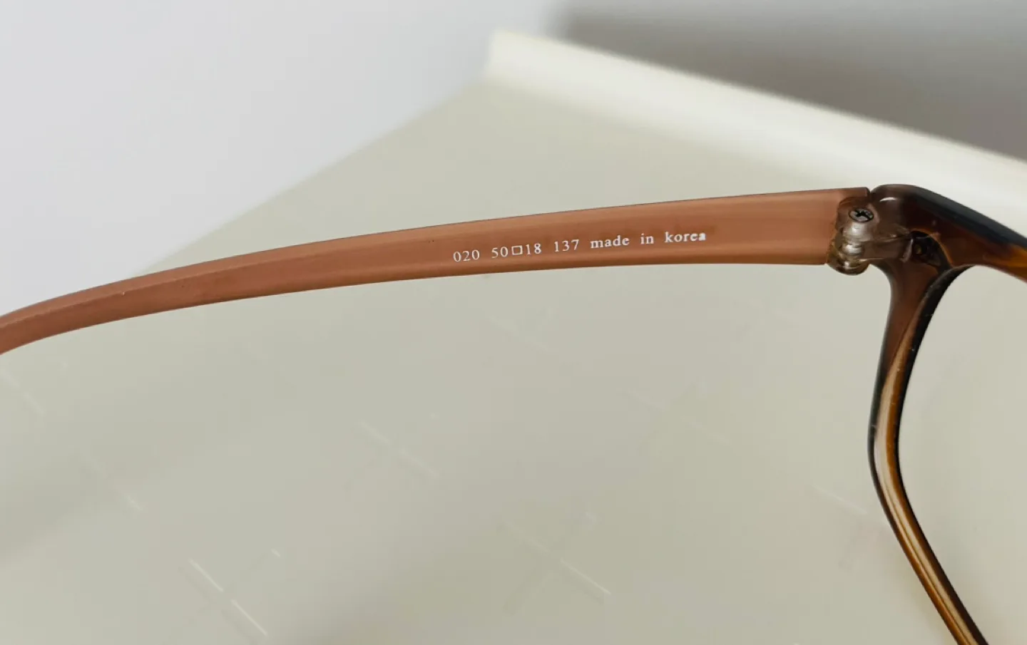 Two pairs of eyeglasses frame image indicator(5)