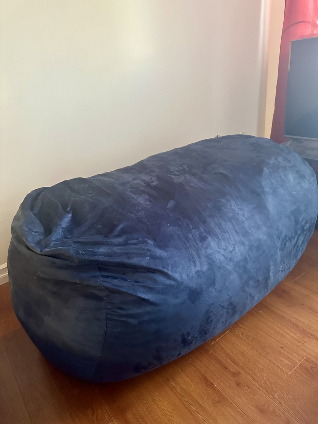 Navy Blue Bean Bag(move out sale)
