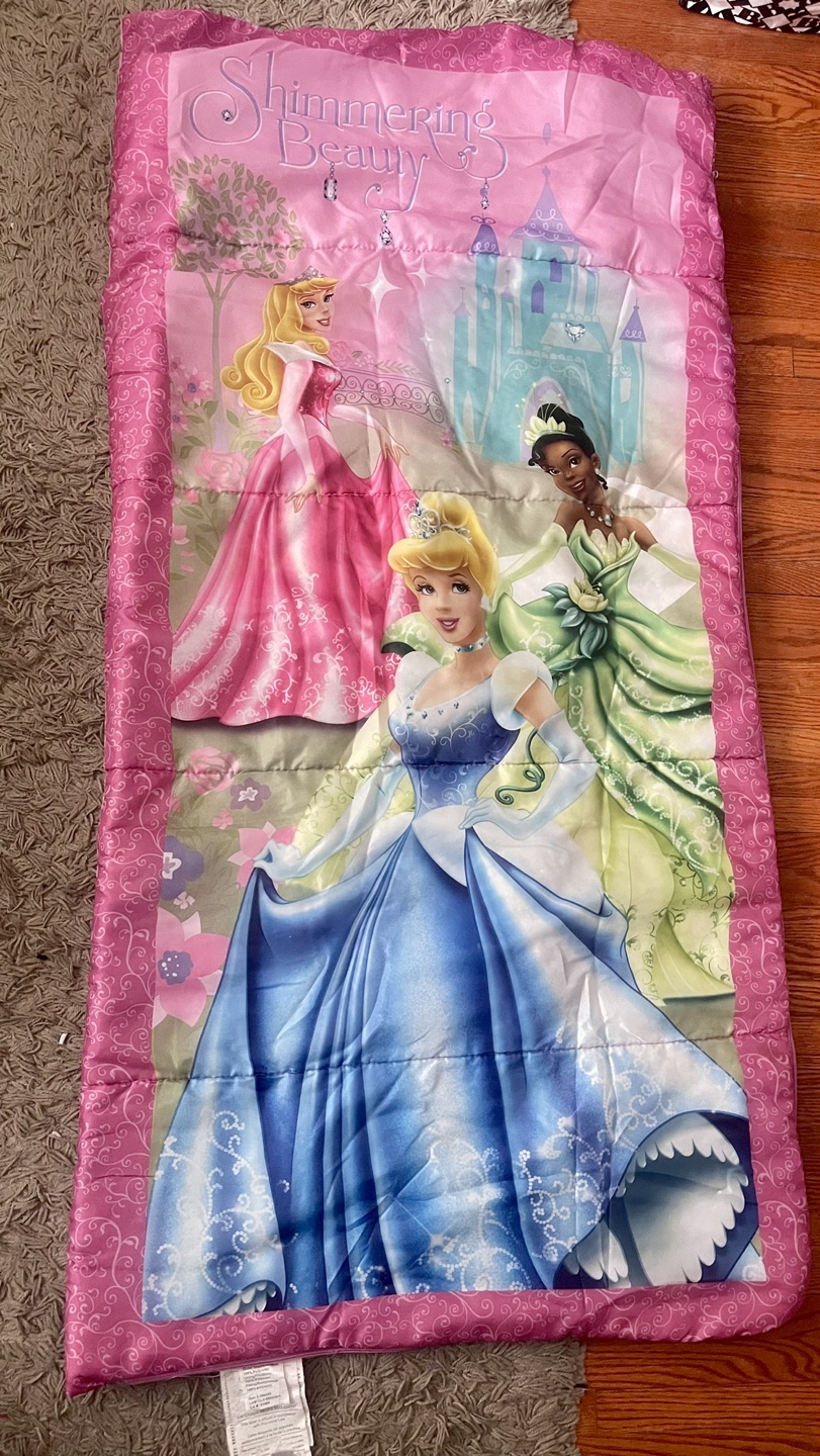 🏈 Disney Princess Sleeping Bag