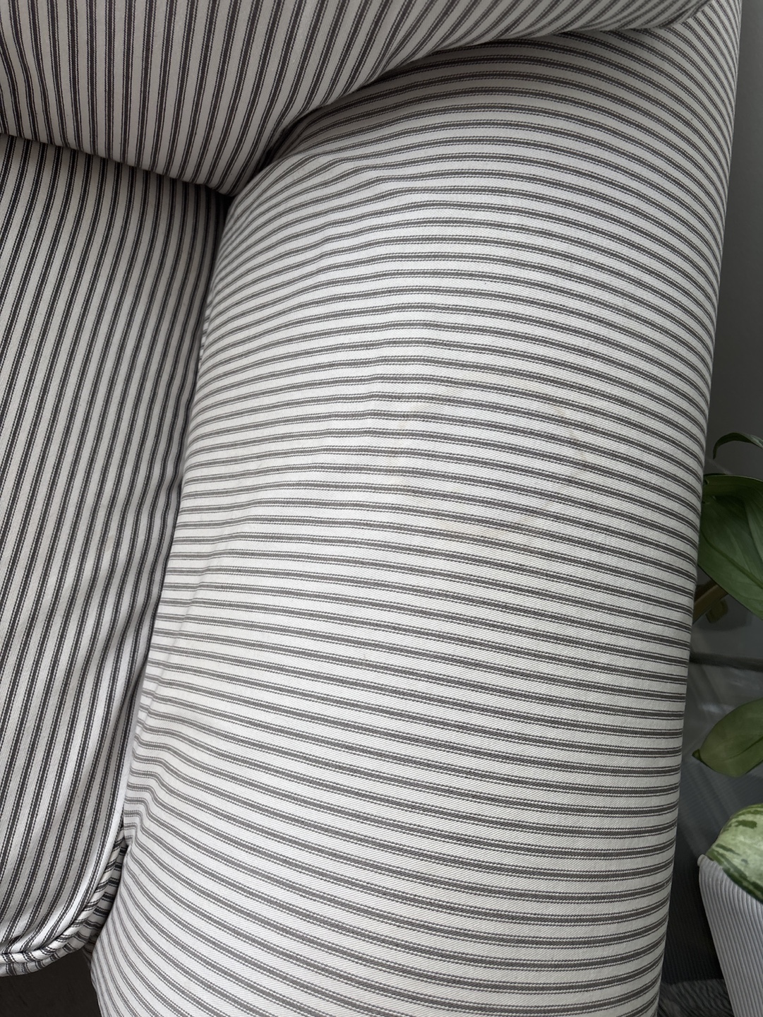 Striped comfy Armchair - photo 2