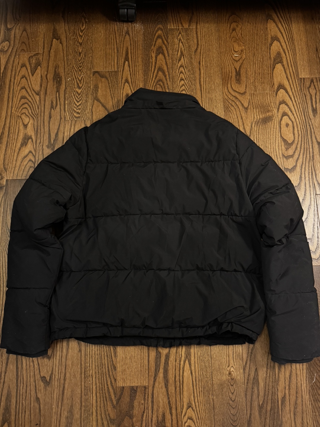 Royal Matrix Black Puffer Down Jacket - photo 2