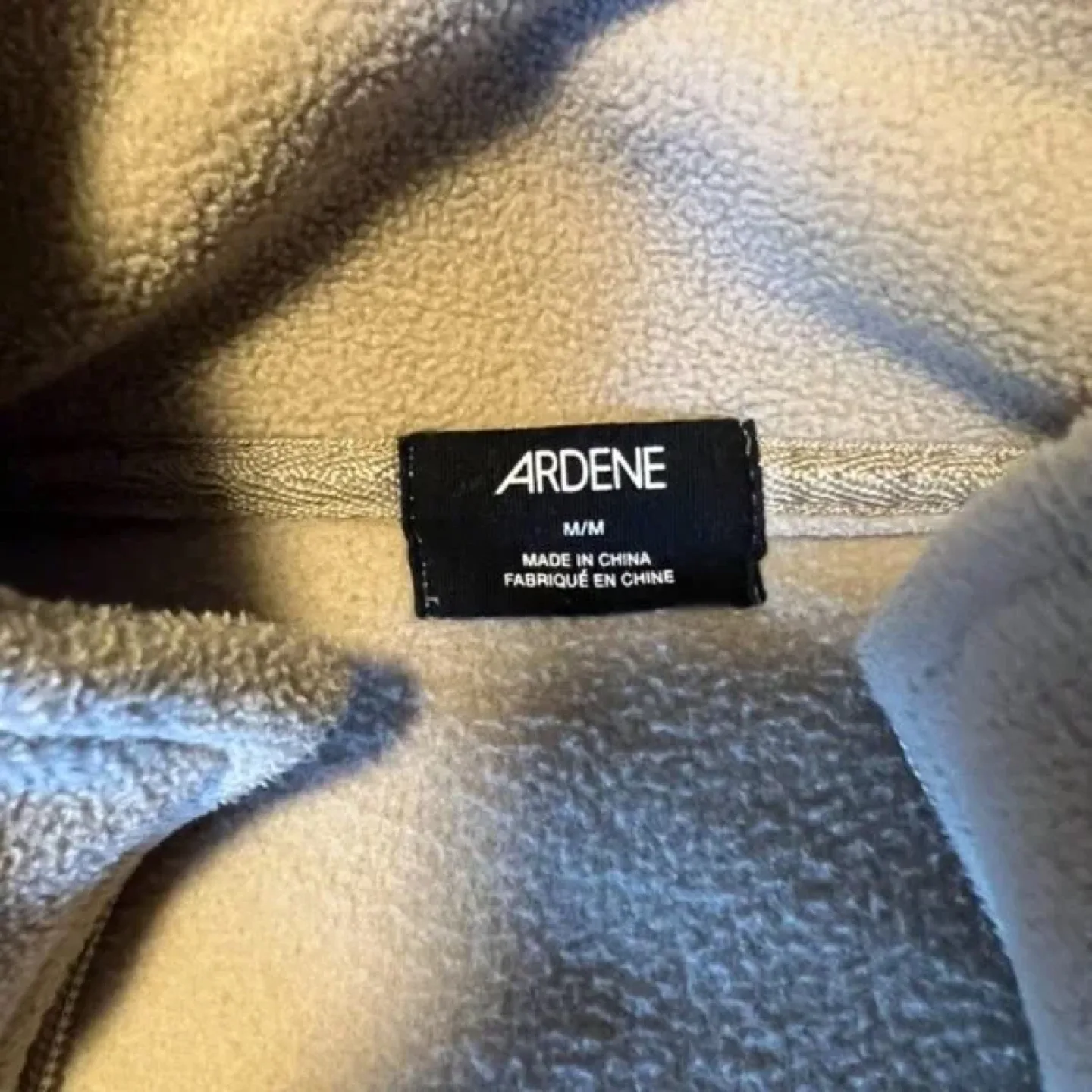 Beige Fleece 1/4 Zip Pullover image indicator(6)