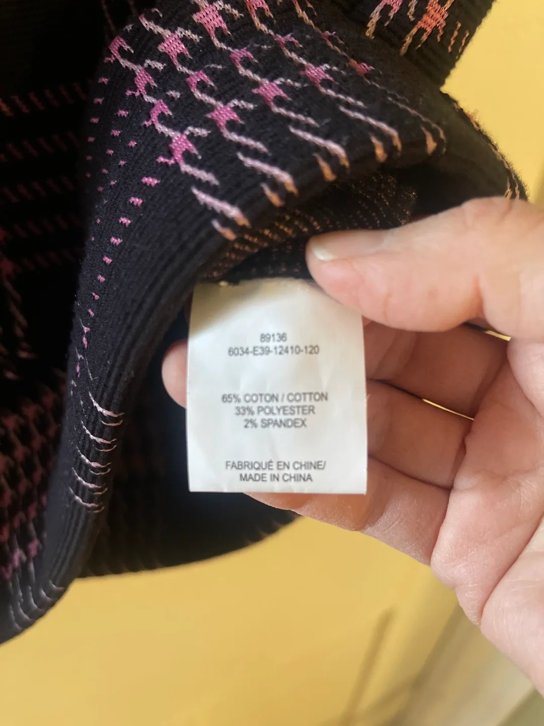 🏈Black and Pink plaid Pencil Skirt Melanie Lyne image indicator(3)