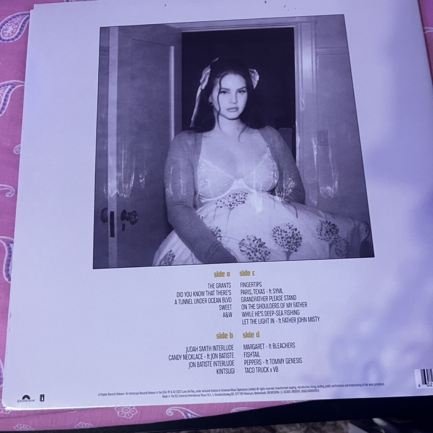 Lana Del Rey Ocean Blvd Vinyl - photo 2