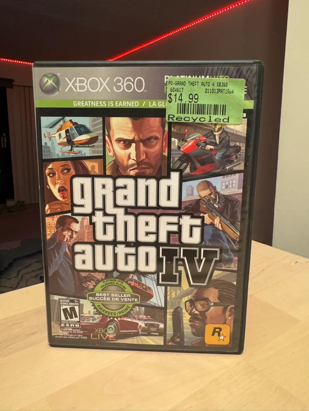 Grand Theft Auto IV Xbox 360 Game image indicator(2)