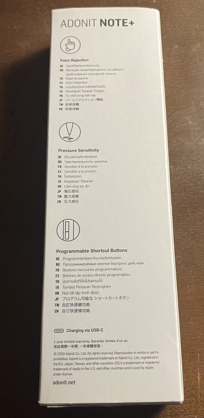 Adonit Note+ Stylus for iPad - photo 2