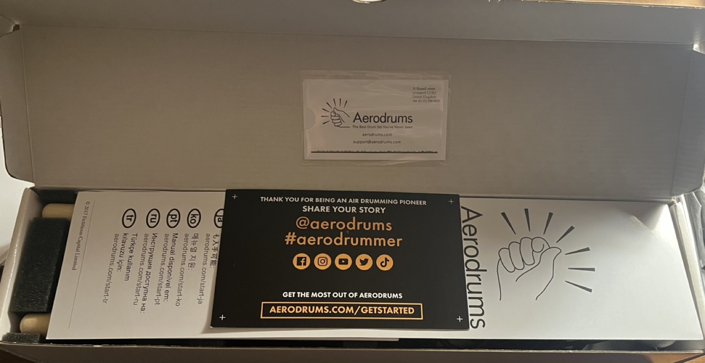 Aerodrums Air Drumming Kit - photo 2