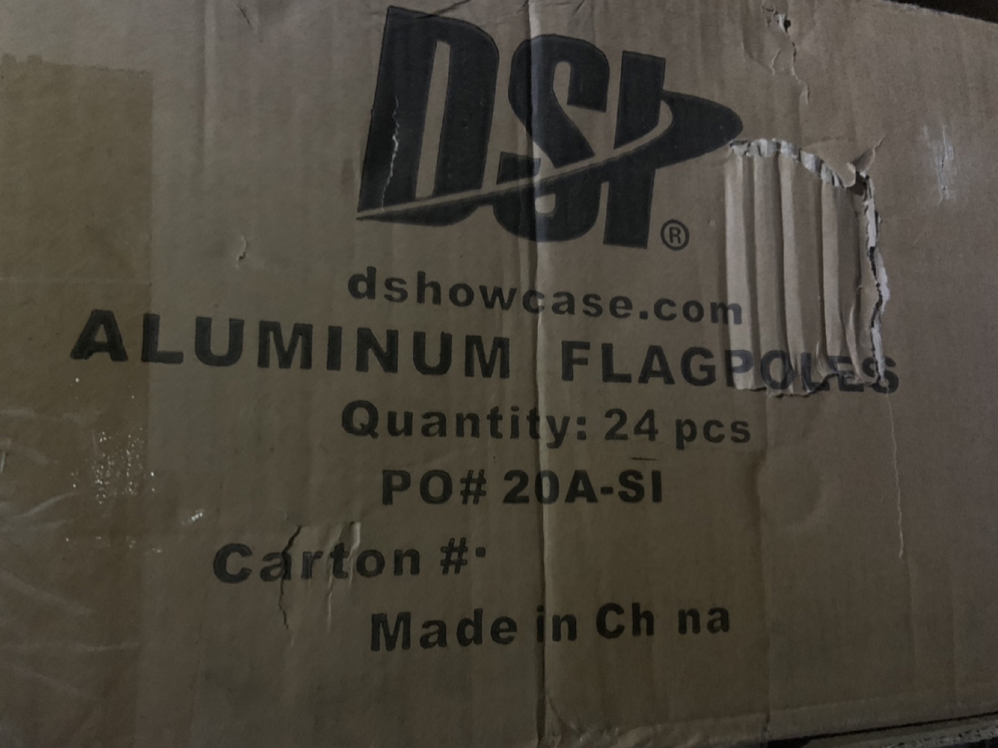 New DSI 🏈 Aluminum Flagpole 6’