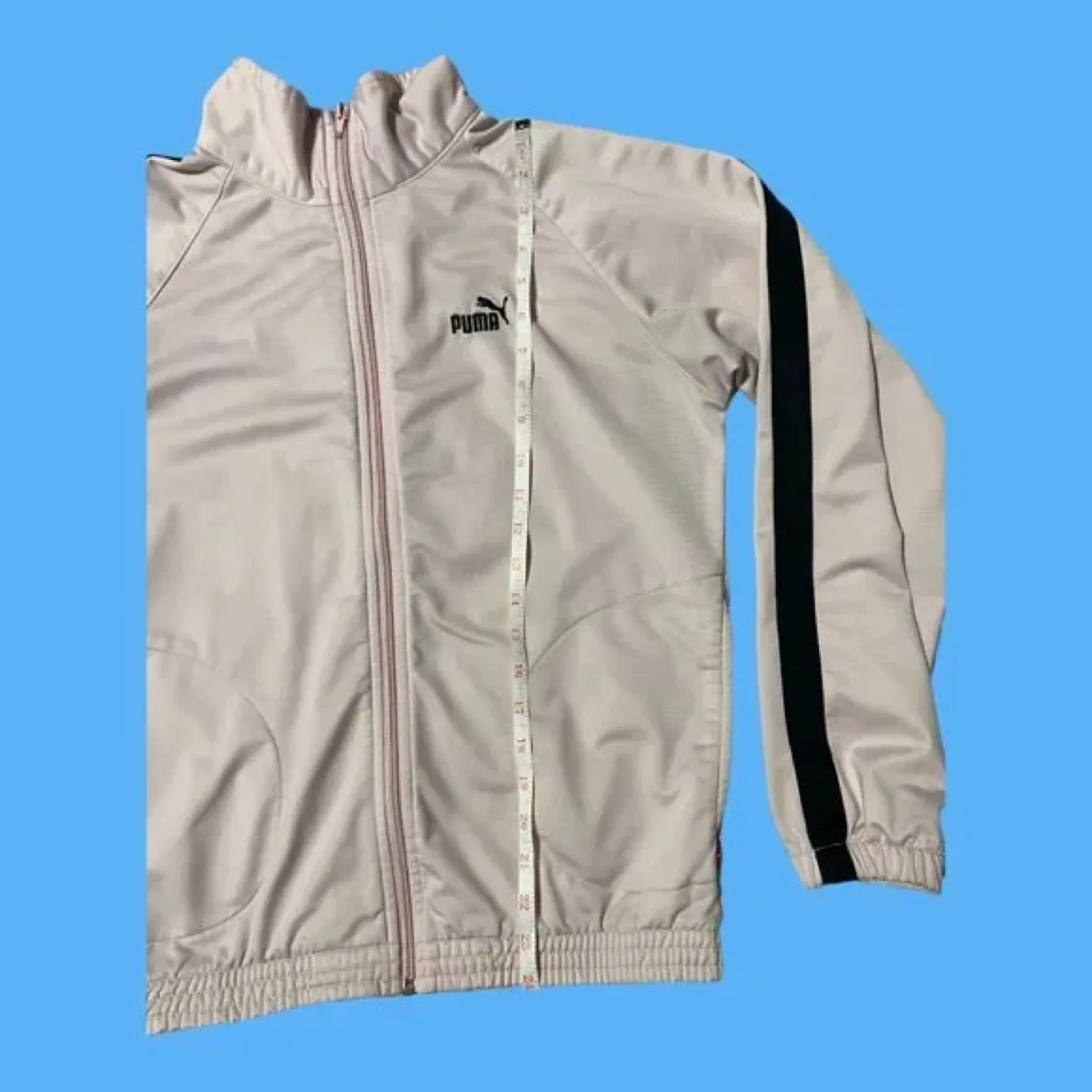 Women's Pink Puma Track Jacket Youth XL image indicator(2)