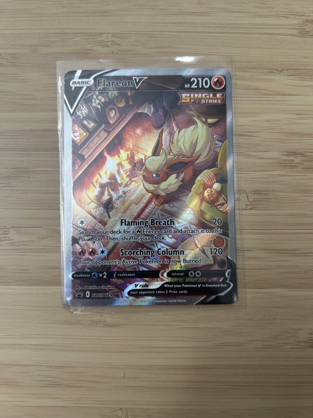 Flareon V #SWSH179 Pokemon Promo Card