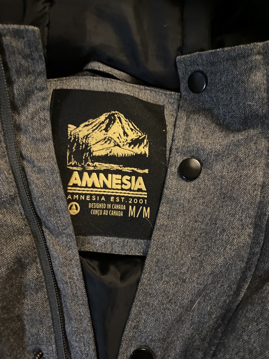 Men's Amnesia Bomber Jacket - Size Medium - photo 2