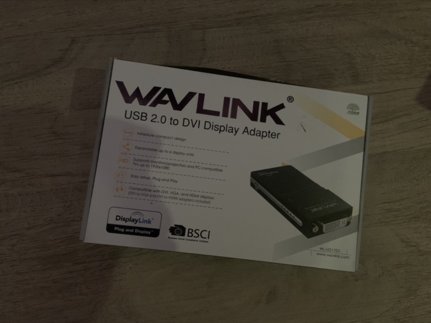 WAVLINK 🏈 USB 2.0 to DVI Display Adapter
