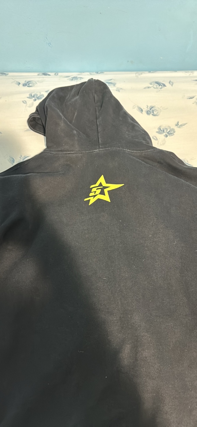 SP5DER Black Hoodie Size Medium - photo 4