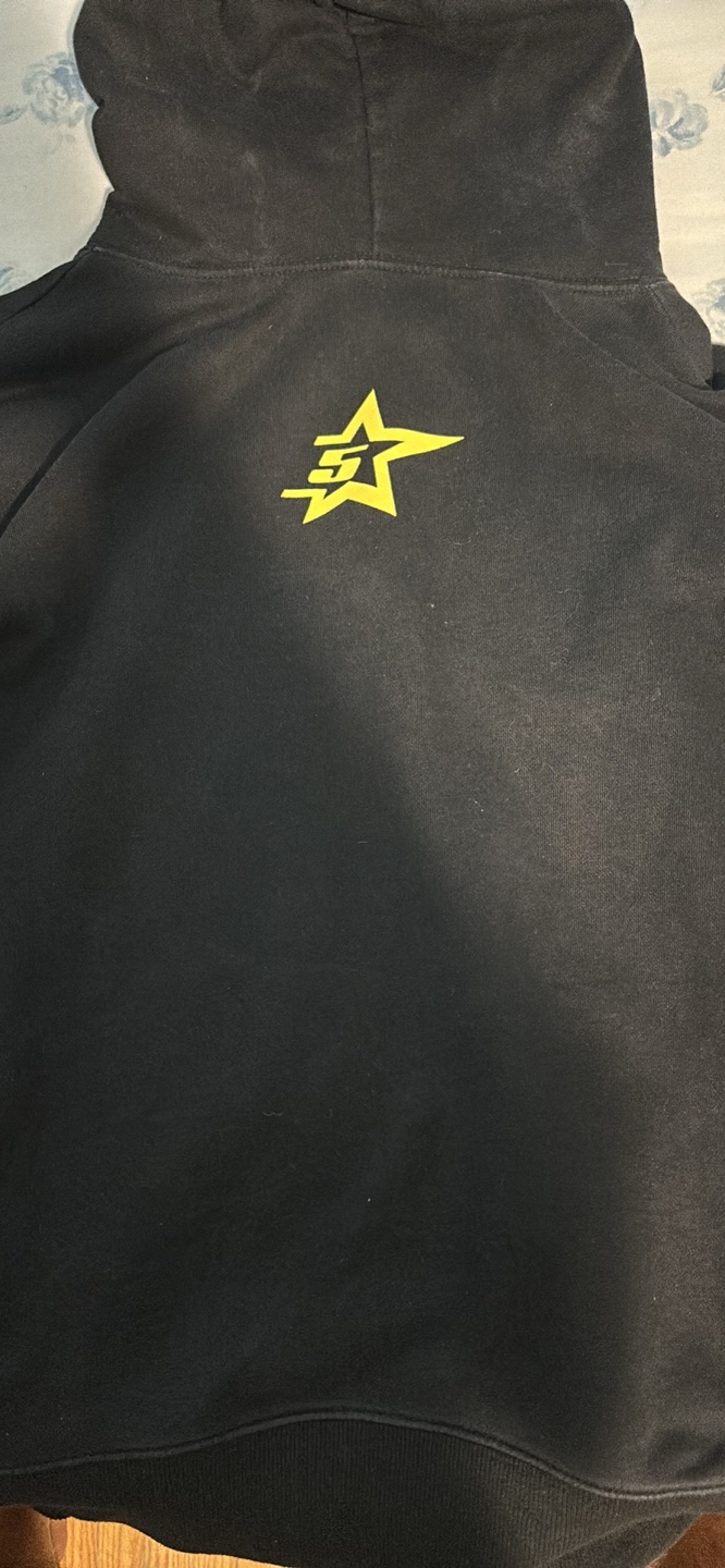SP5DER Black Hoodie Size Medium - photo 5