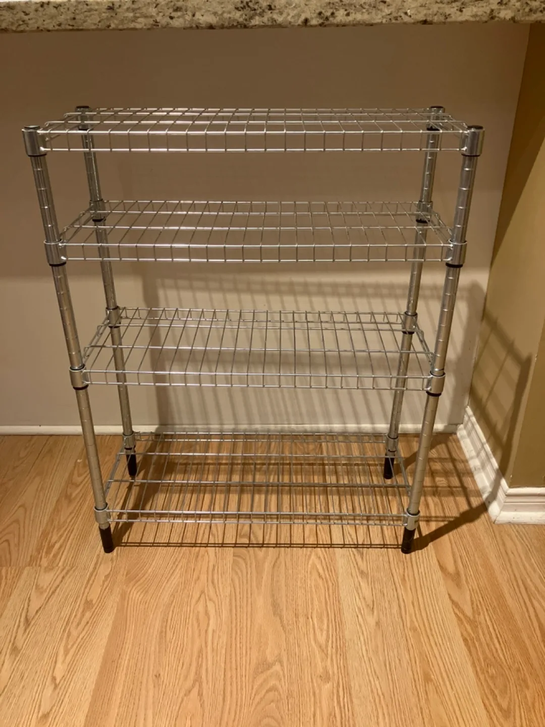 Wire Shelving Unit - 4 Tier Rack image indicator(3)