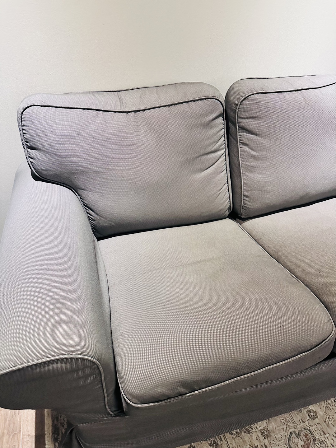 IKEA Grey Sofa - photo 5