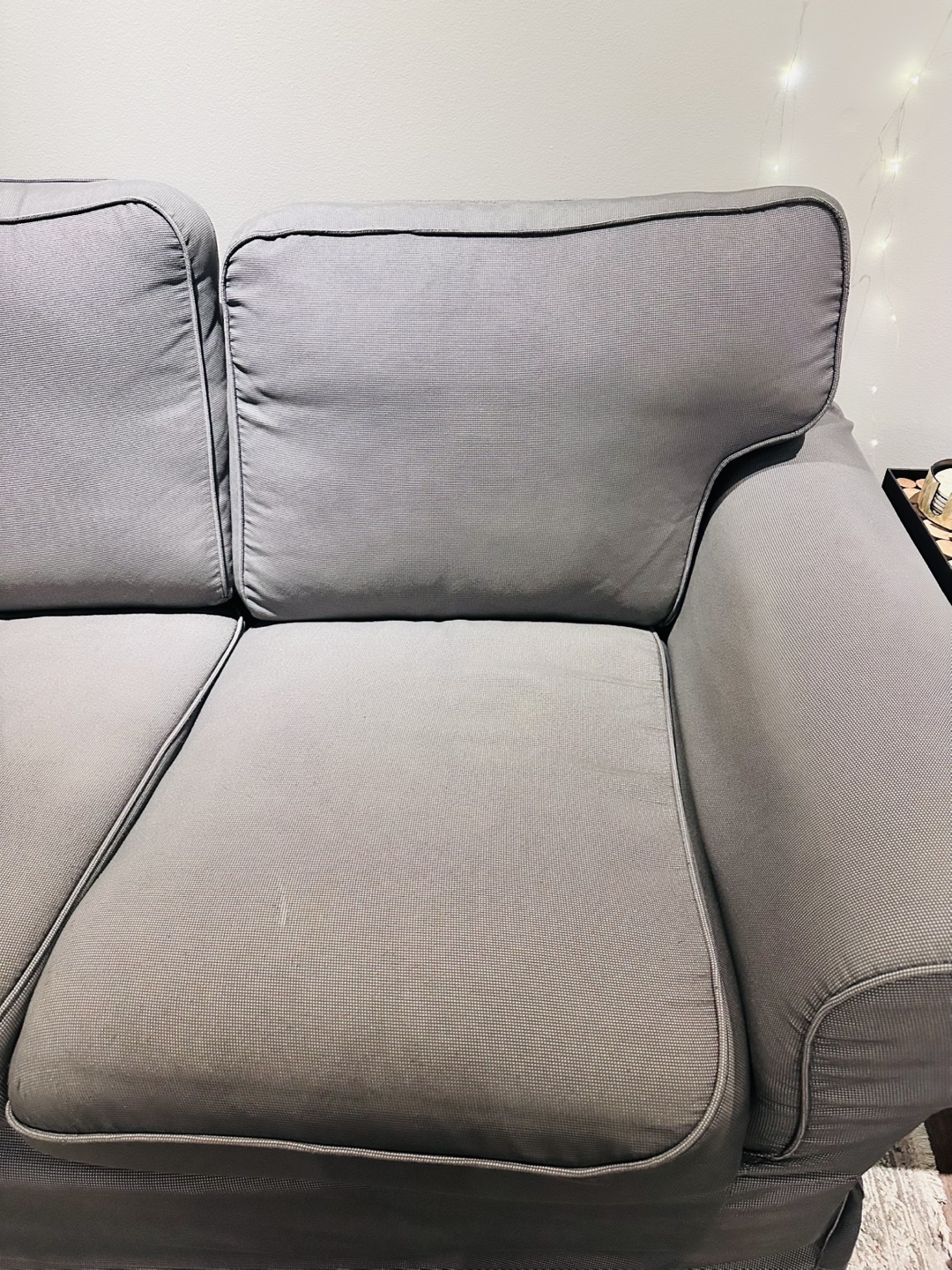 IKEA Grey Sofa - photo 3