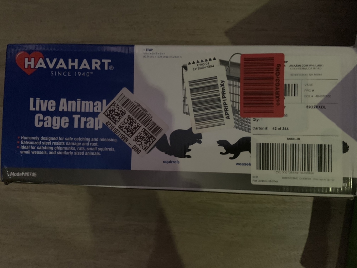 Havahart Live Animal Cage Trap 🏈 Model #0745