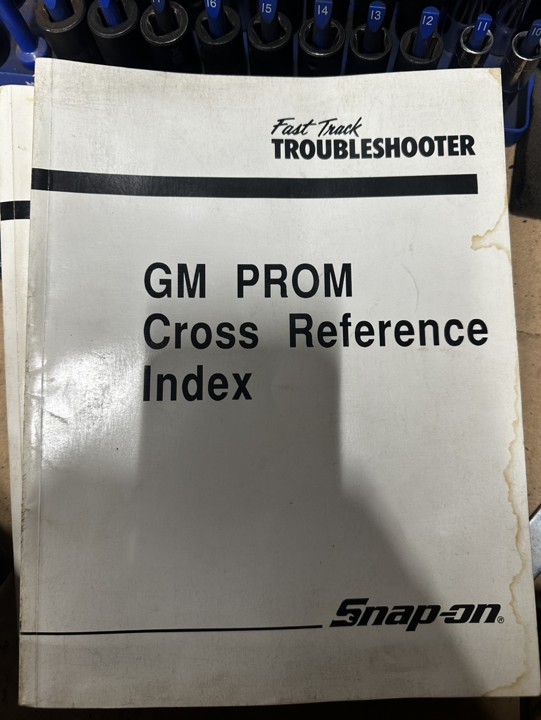 SNAP ON GM CROSS REFERENCE INDEX 7th edition