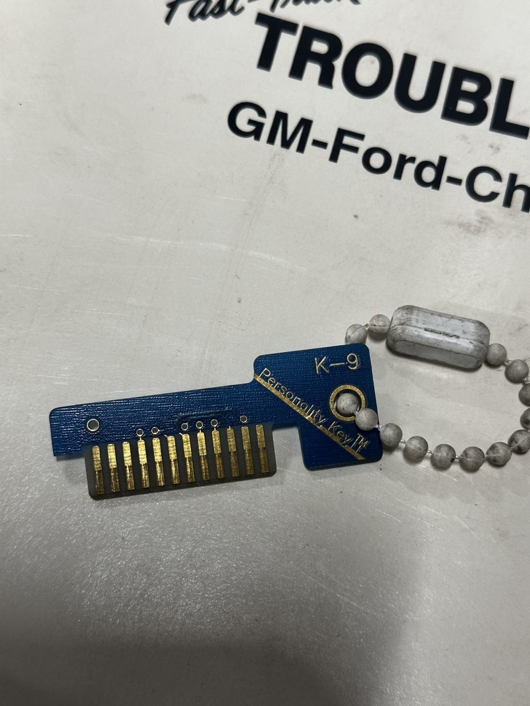 SNAP ON  K-9 Personality Key