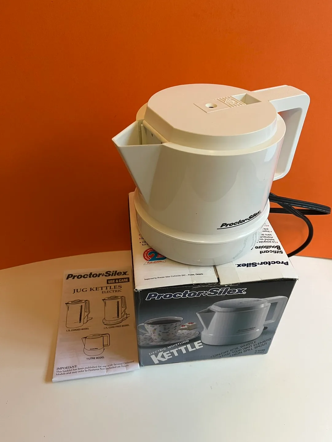 Proctor Silex Electric Whistling Kettle (New) image indicator(2)