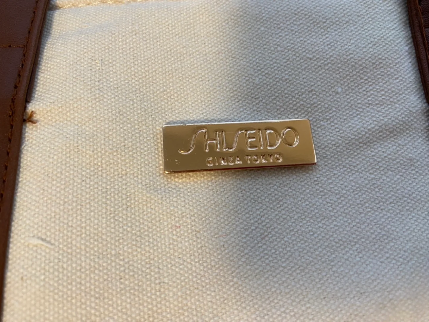 NEW Shiseido Canvas Tote Bag  🏈 image indicator(3)