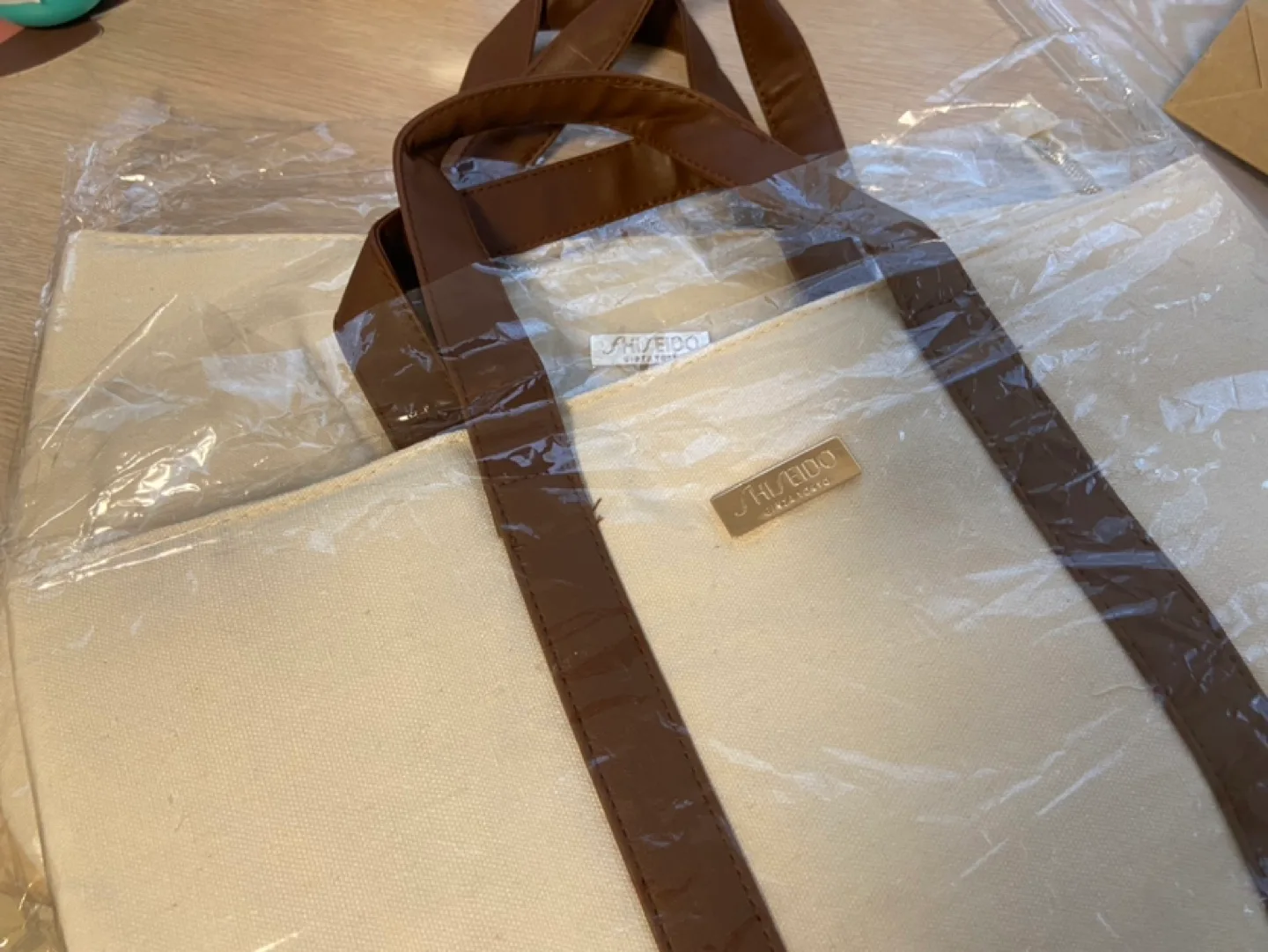 NEW Shiseido Canvas Tote Bag  🏈 image indicator(7)