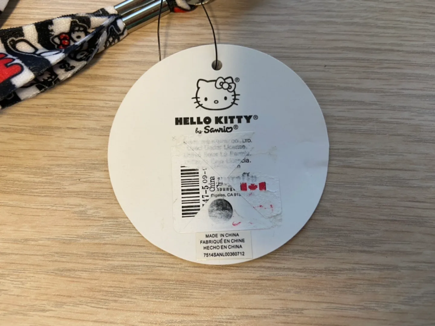 NEW Vintage Hello Kitty Lanyard 🏈 image indicator(3)