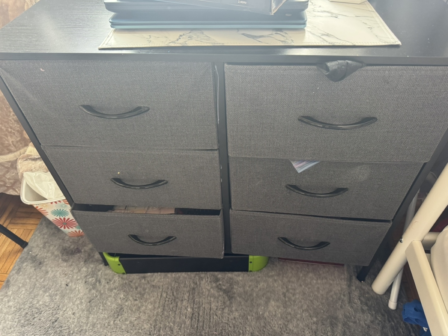 Six-Drawer Fabric Storage Organizer