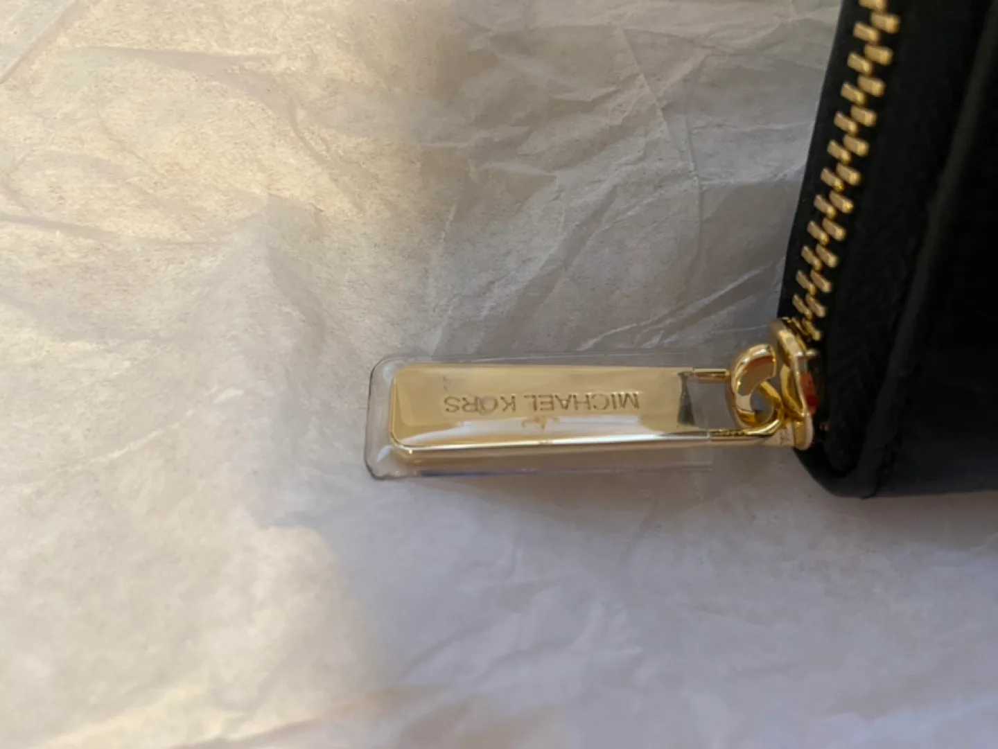 BNWT Micheal Kors Jet Set Travel Card Case in Black 🏈 image indicator(4)