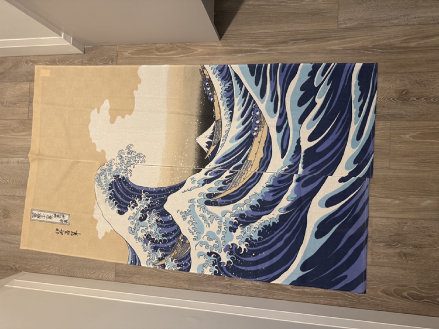 Japanese The Great Wave Tapestry/Room Divider Curtain