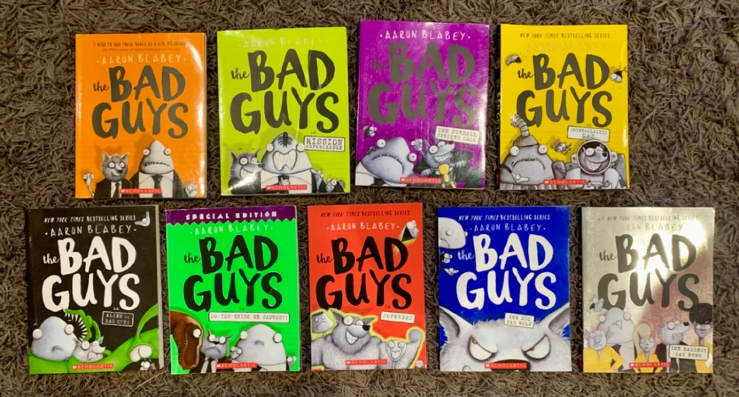 The Bad Guys kids books - excellent cond! thumbnail
