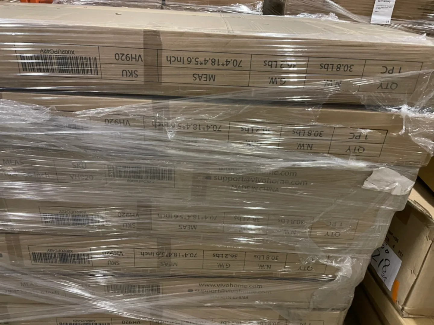 5.6 Ft Tall 4 Panel Decorative Folding Wood Room Divider image indicator(8)