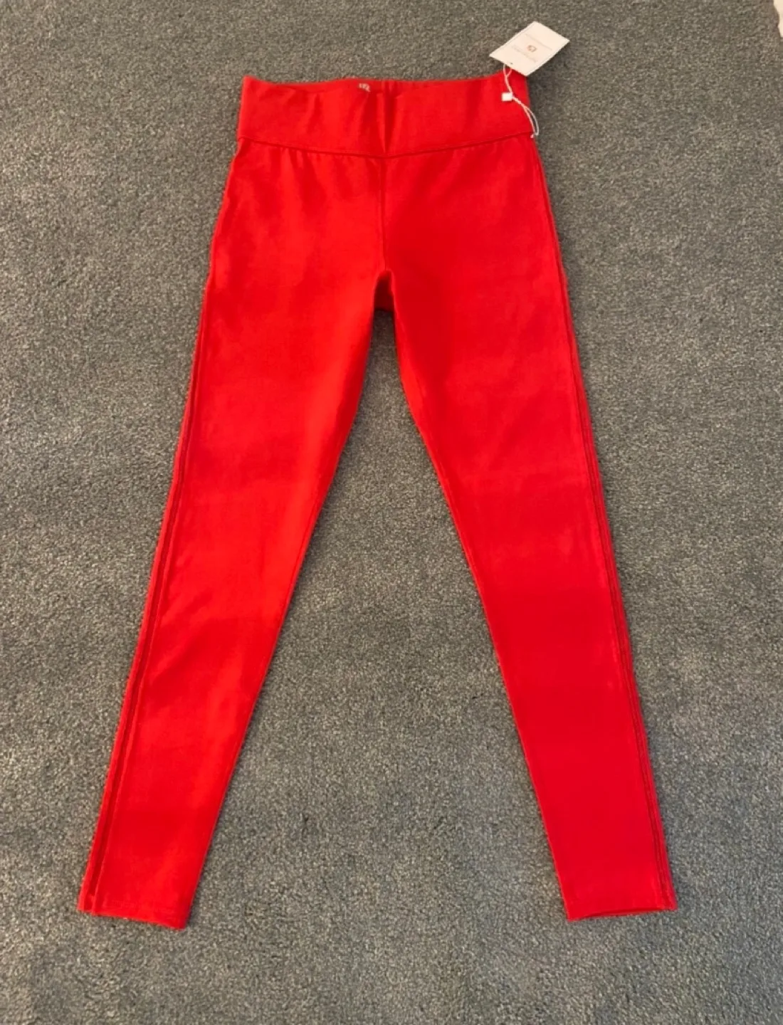 BNWT BuffBunny Desire Leggings in Red Salsa 🏈 image indicator(6)