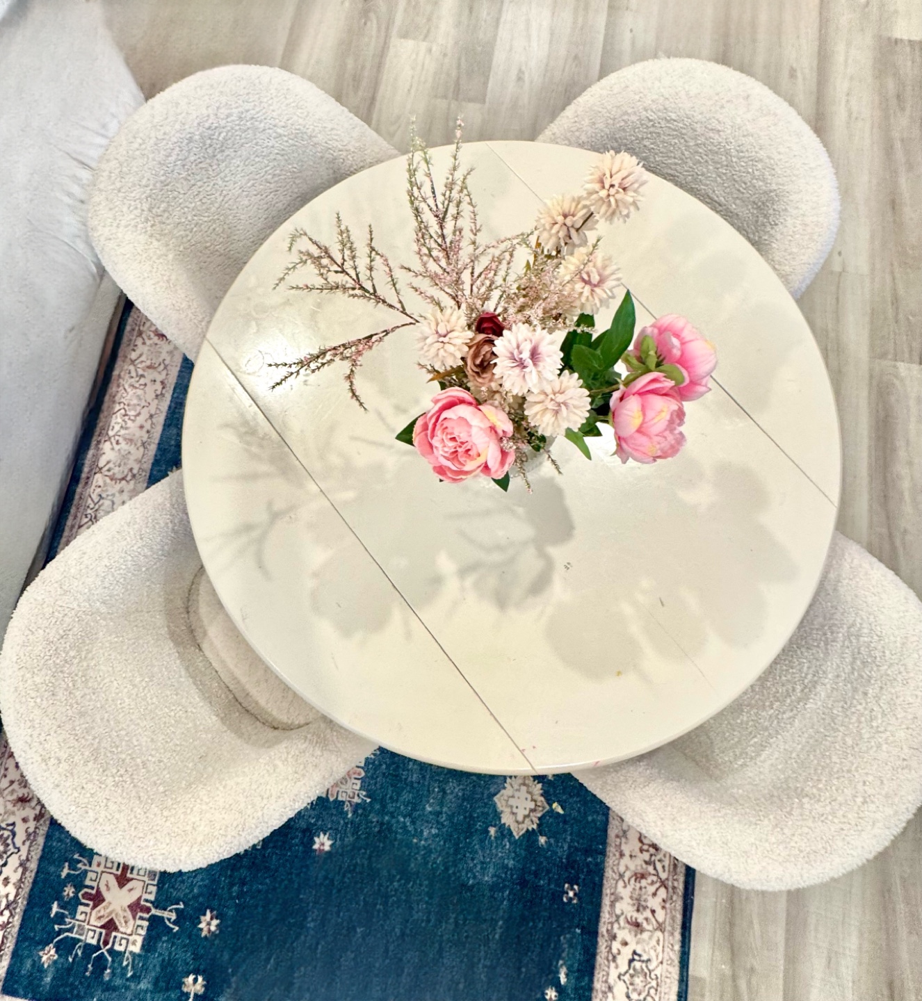 Boucle Chair / dining  chair + free table - photo 4