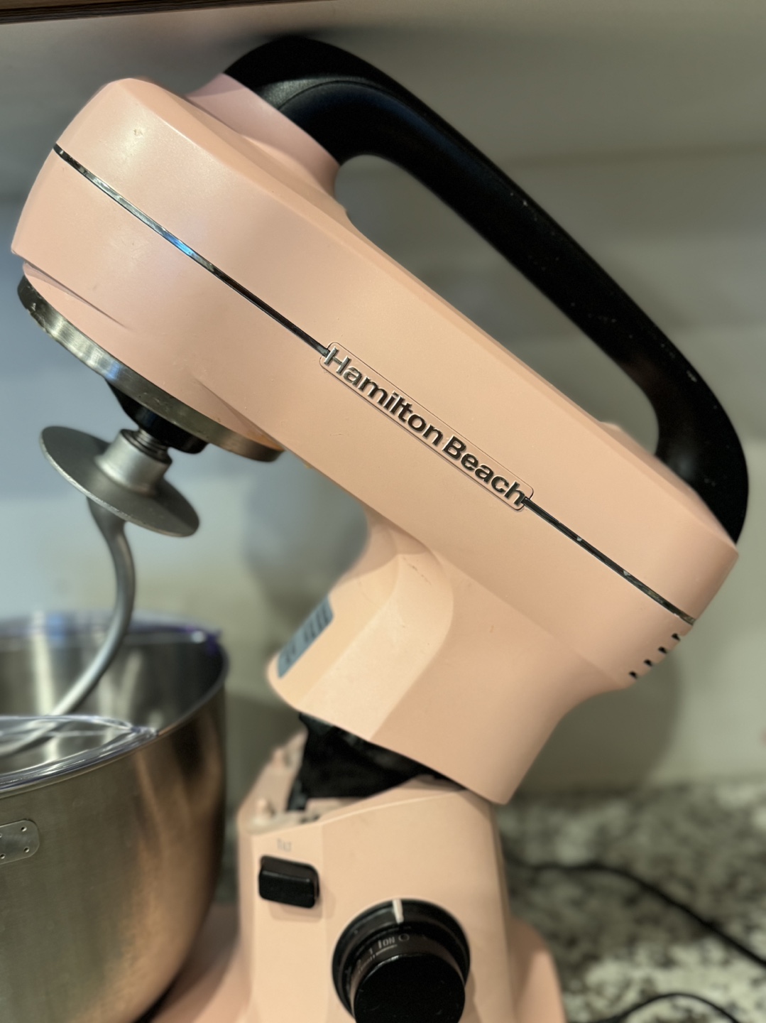 Hamilton Beach 4-Quart Stand Mixer - Blush Pink - photo 2