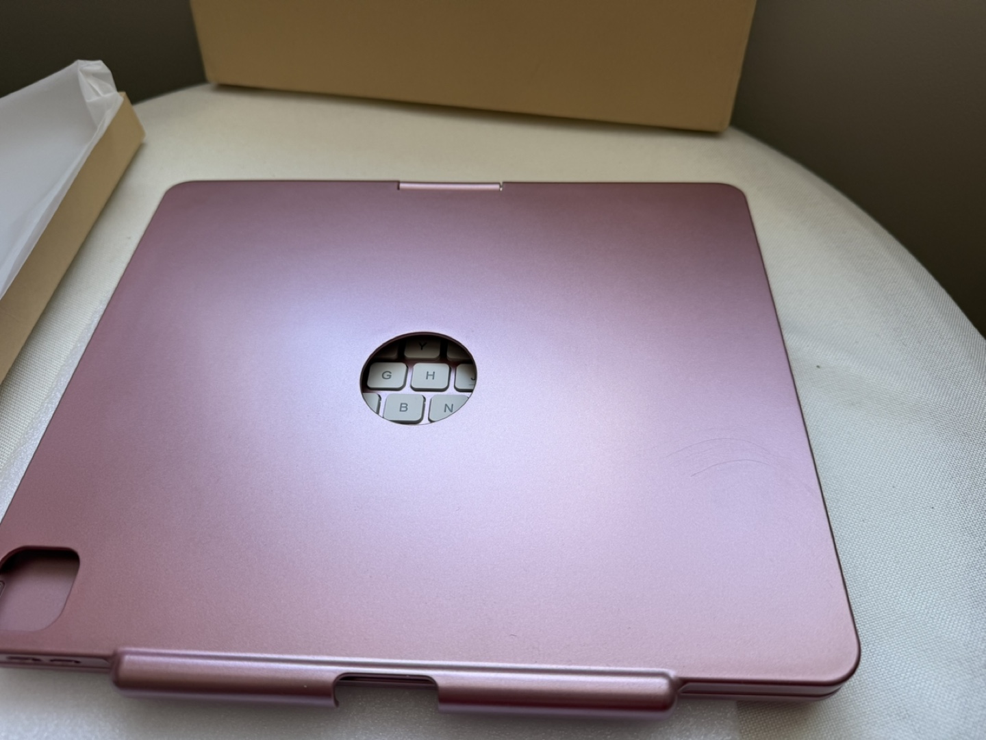 iPad Pro 12.9 Case with Keyboard - Rose Gold - photo 3
