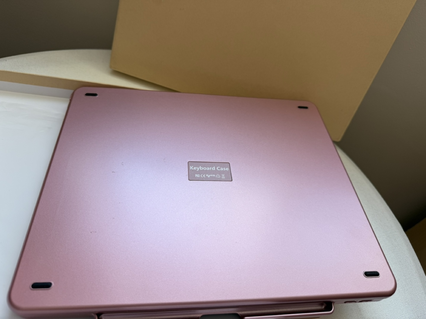 iPad Pro 12.9 Case with Keyboard - Rose Gold - photo 4
