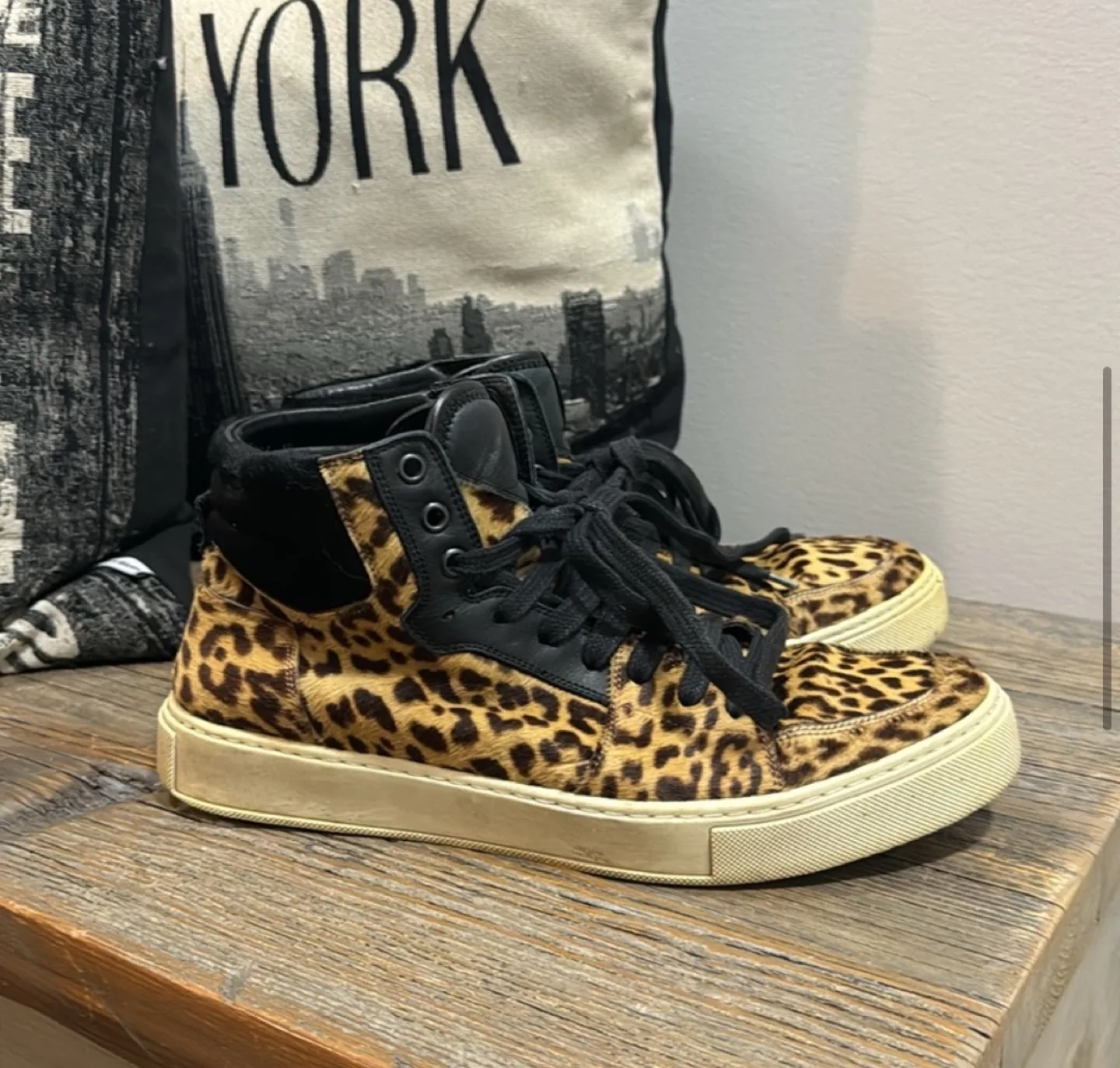 YSL pony hair sneakers - 42.5 (9..5 womens /7-7.5 mens) image indicator(5)