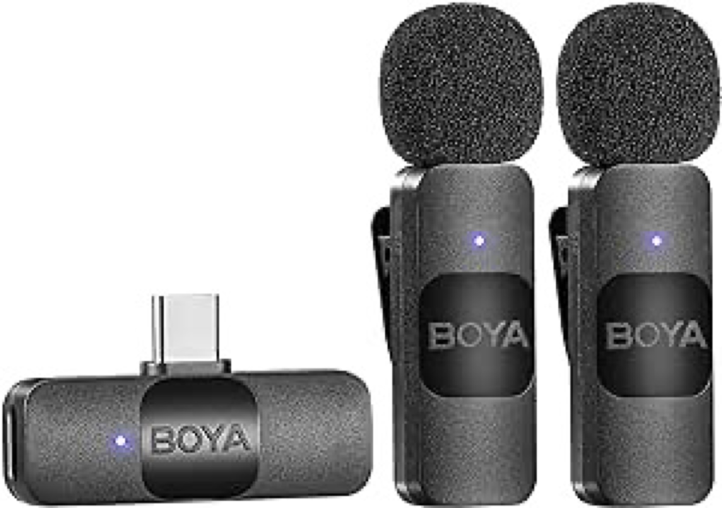 BOYA Dual Wireless Lavalier Lapel 3 Microphone for Android - photo 2