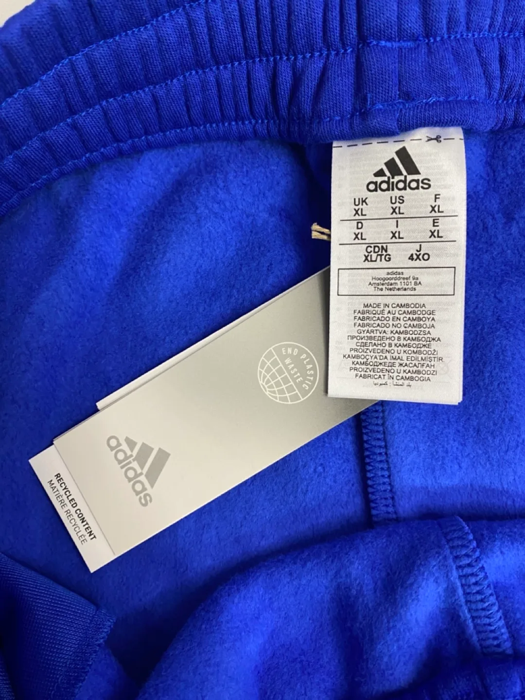 Adidas Men's Blue Shorts Size XL image indicator(3)