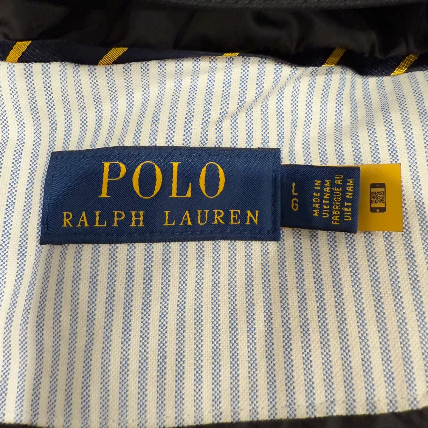 Polo Ralph Lauren Portland Jkt-lined-jacket Polyester Sz L image indicator(6)
